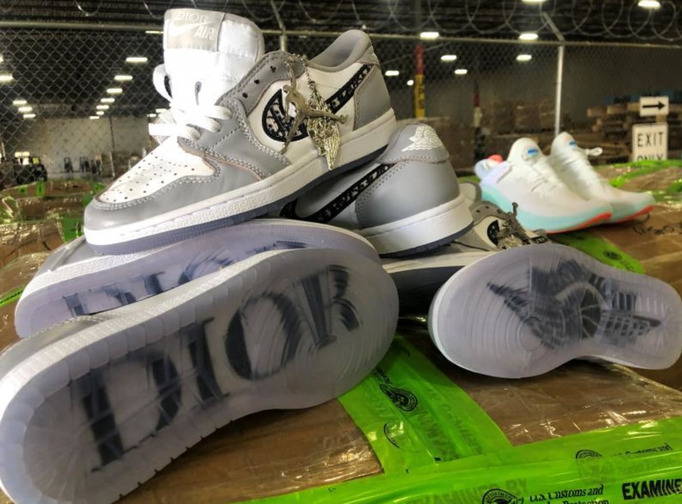 $4.3 Million in Fake Sneakers Seized 