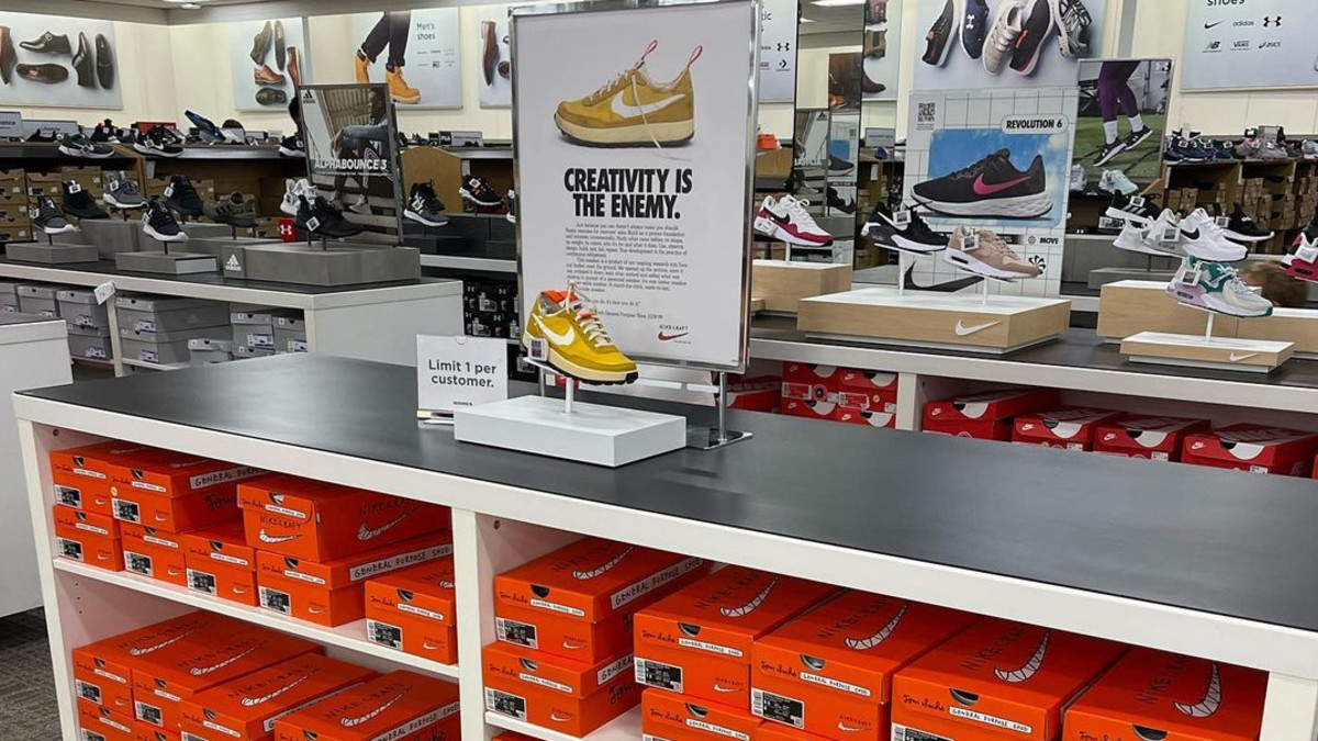 Tom Sachs’ New Nike General Purpose Shoes Are Selling at Kohl’s Complex