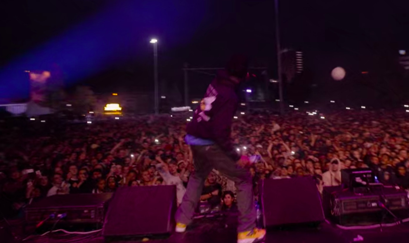 Best Sneakers Travis Scott Wore During Look Mom I Can Fly Complex