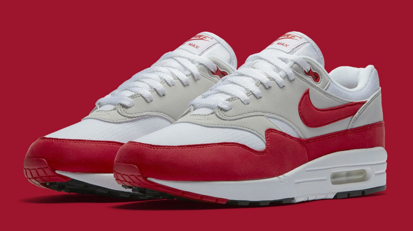 Nike Air Max 1 OG Red Anniversary Release Date Main 908375 100