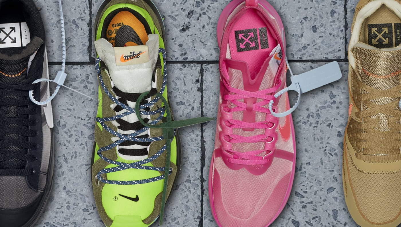 Off-White x Nike Sneaker Collaborations