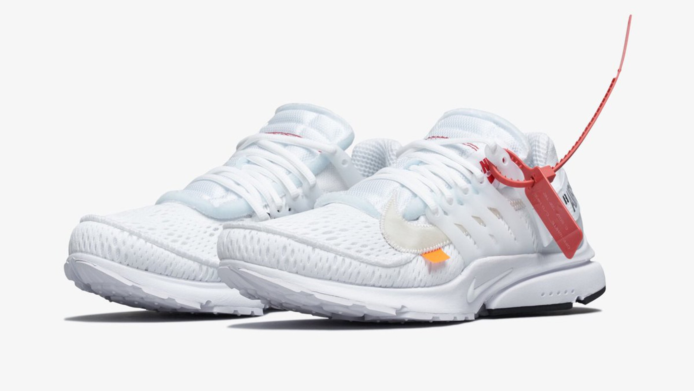 off white nike air presto white