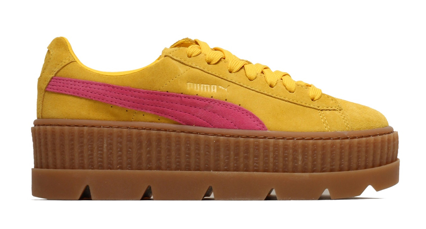 puma fenty trainer yellow women