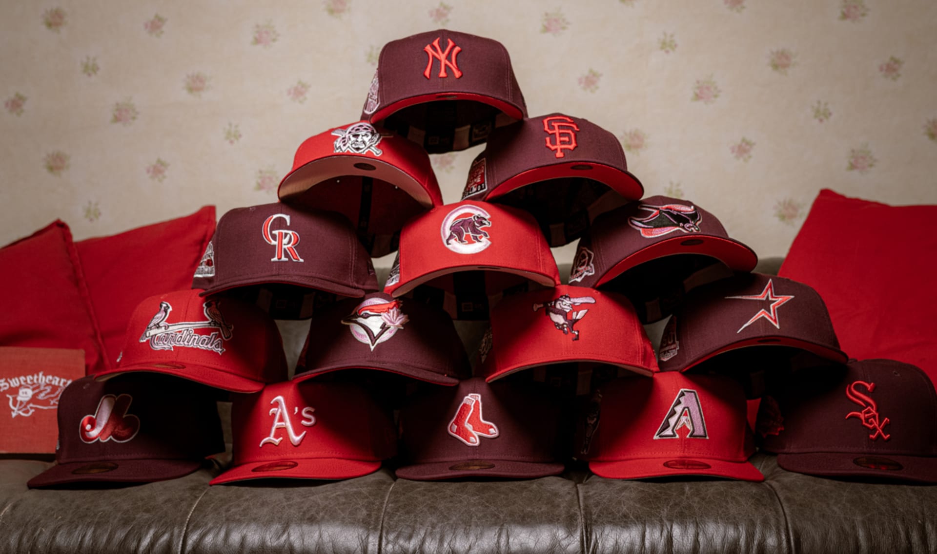 famous fitted hats