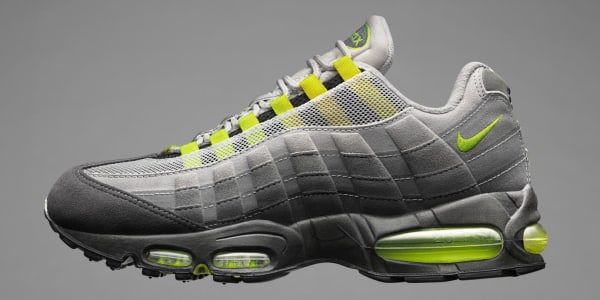 yellow and white air max 95