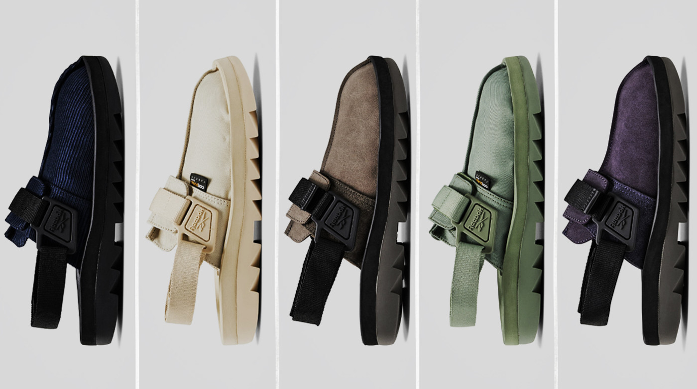 reebok belt slippers
