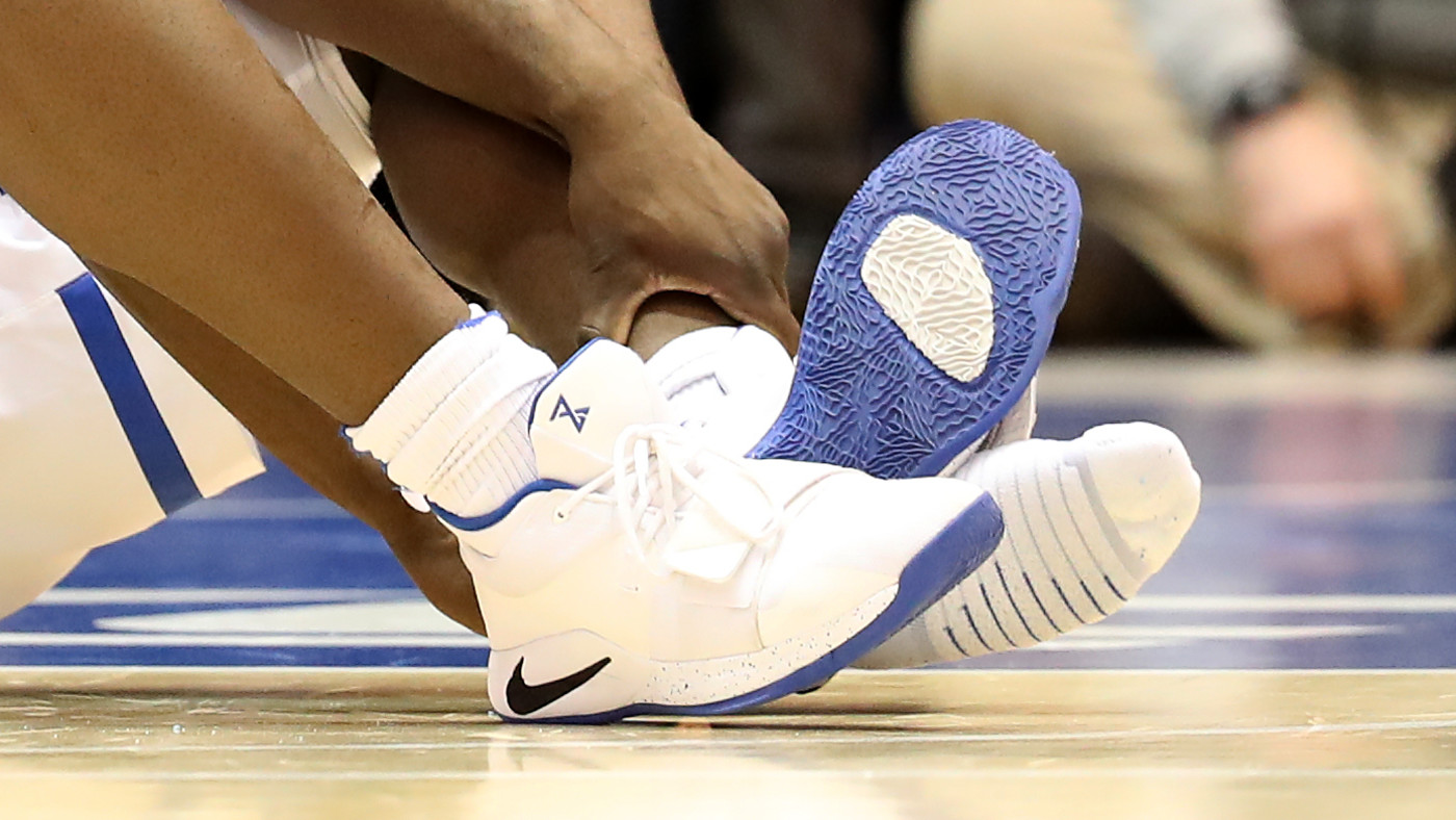 Blown out sneaker