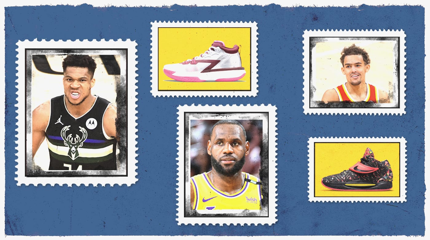 basketball players with signature shoes