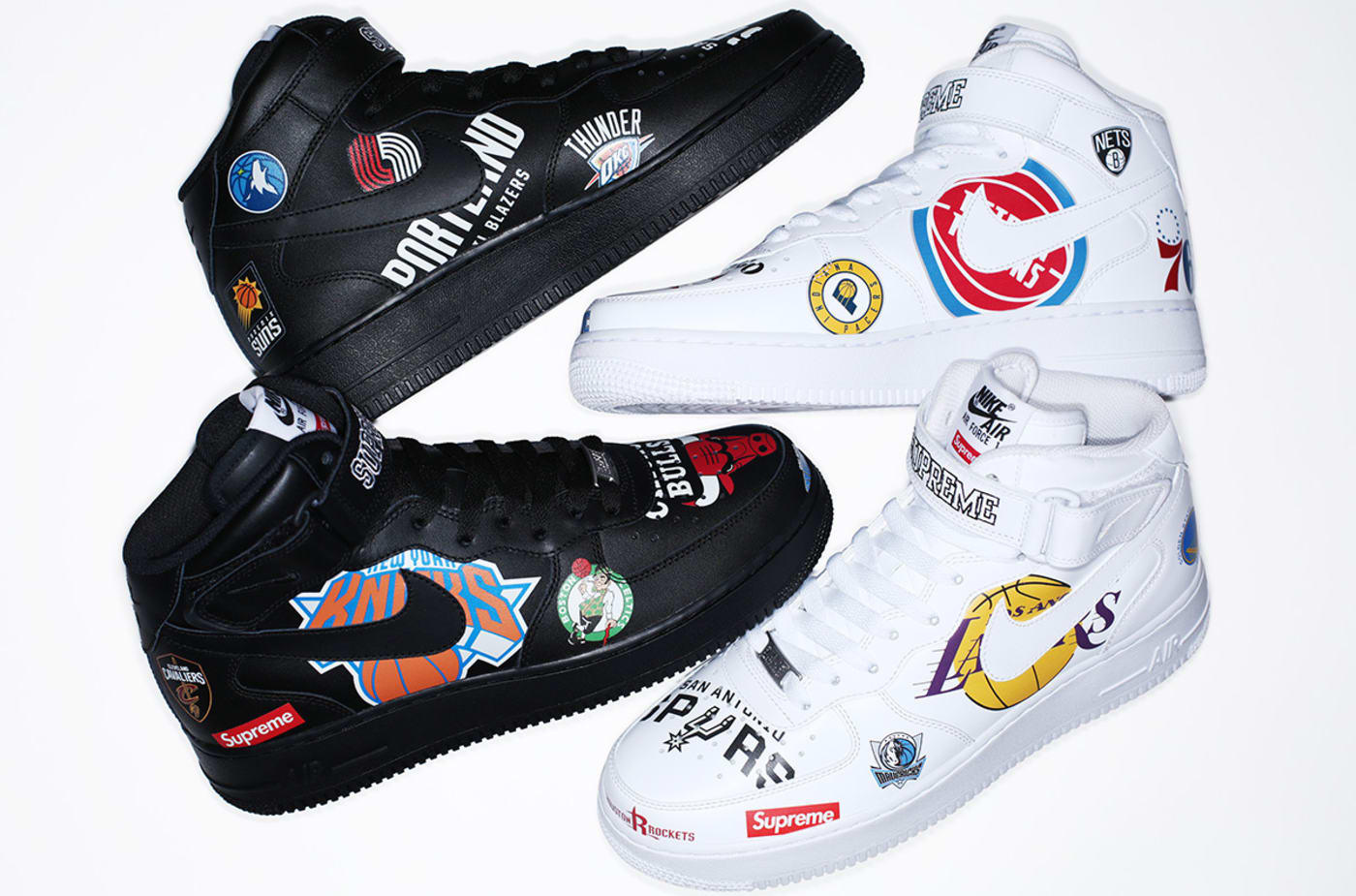 Nike supreme nba air force top