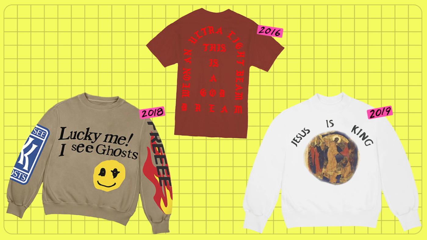 Yeezy concert merch