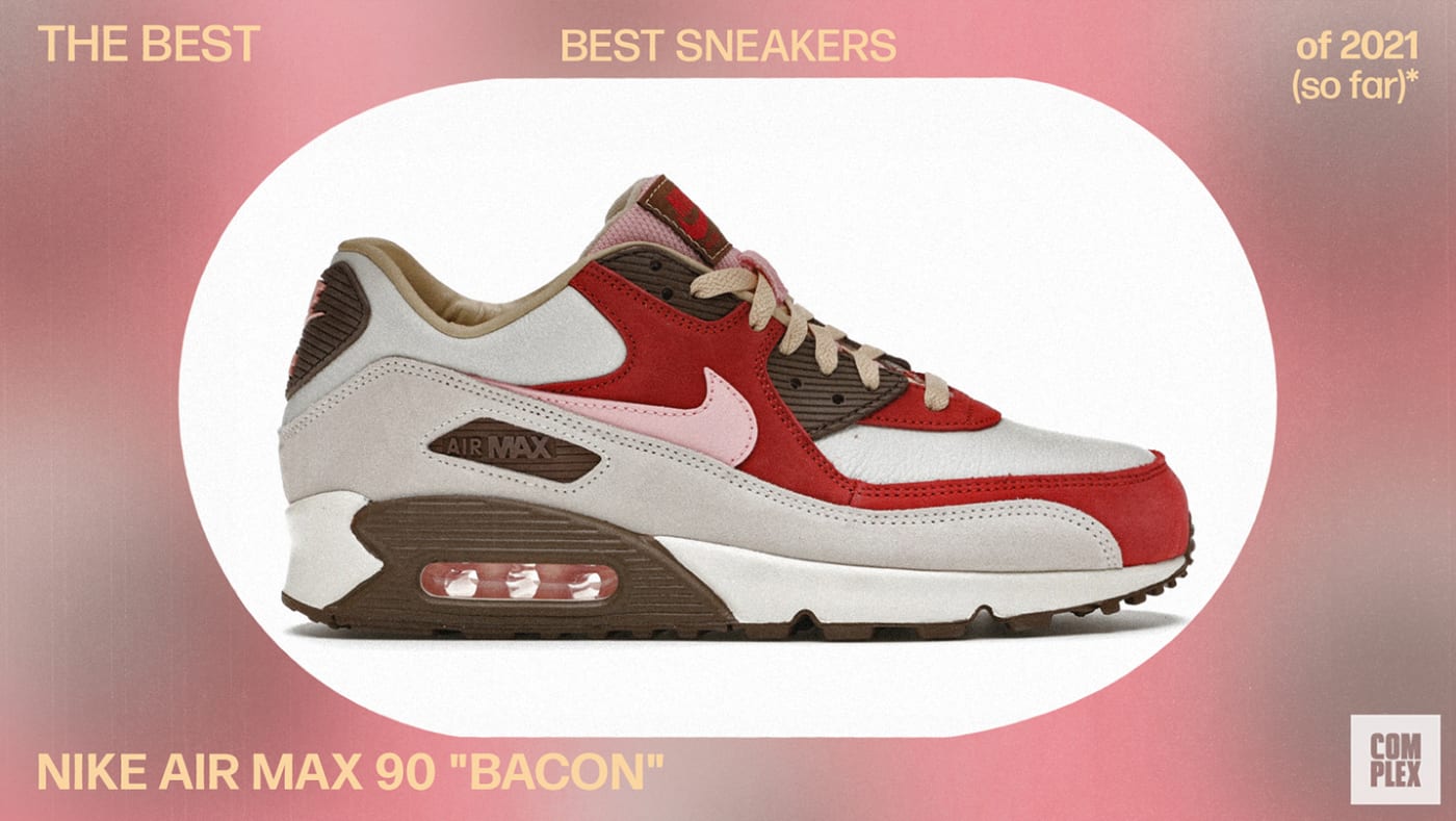 Nike Air Max 90 'Bacon' Best Sneakers of 2021 (So Far)
