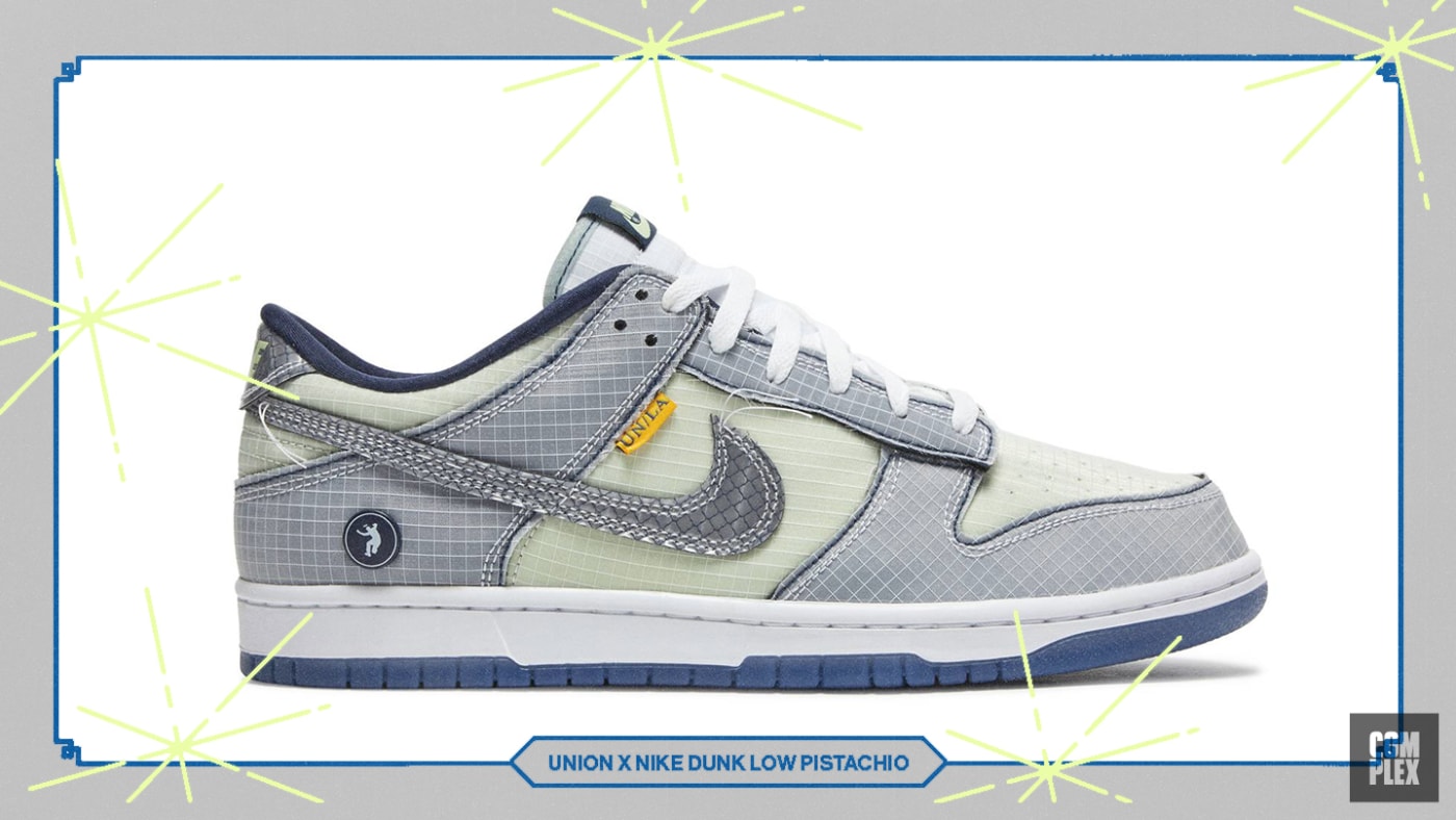 Union x Nike Dunk Low 'Pistachio' Best Sneakers of 2022 So Far