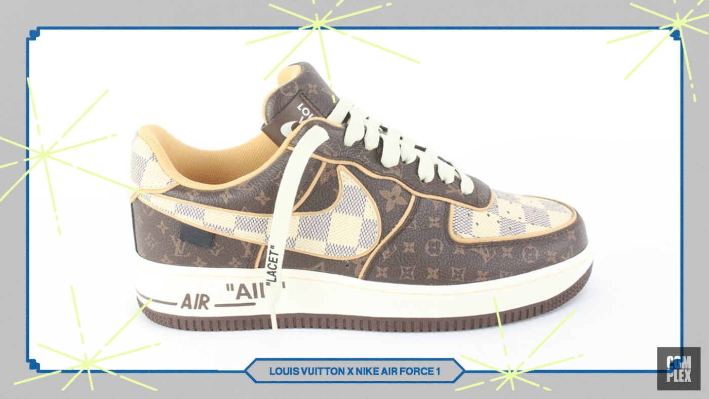 Louis Vuitton x Nike Air Force 1 Low Best Sneakers of 2022 So Far