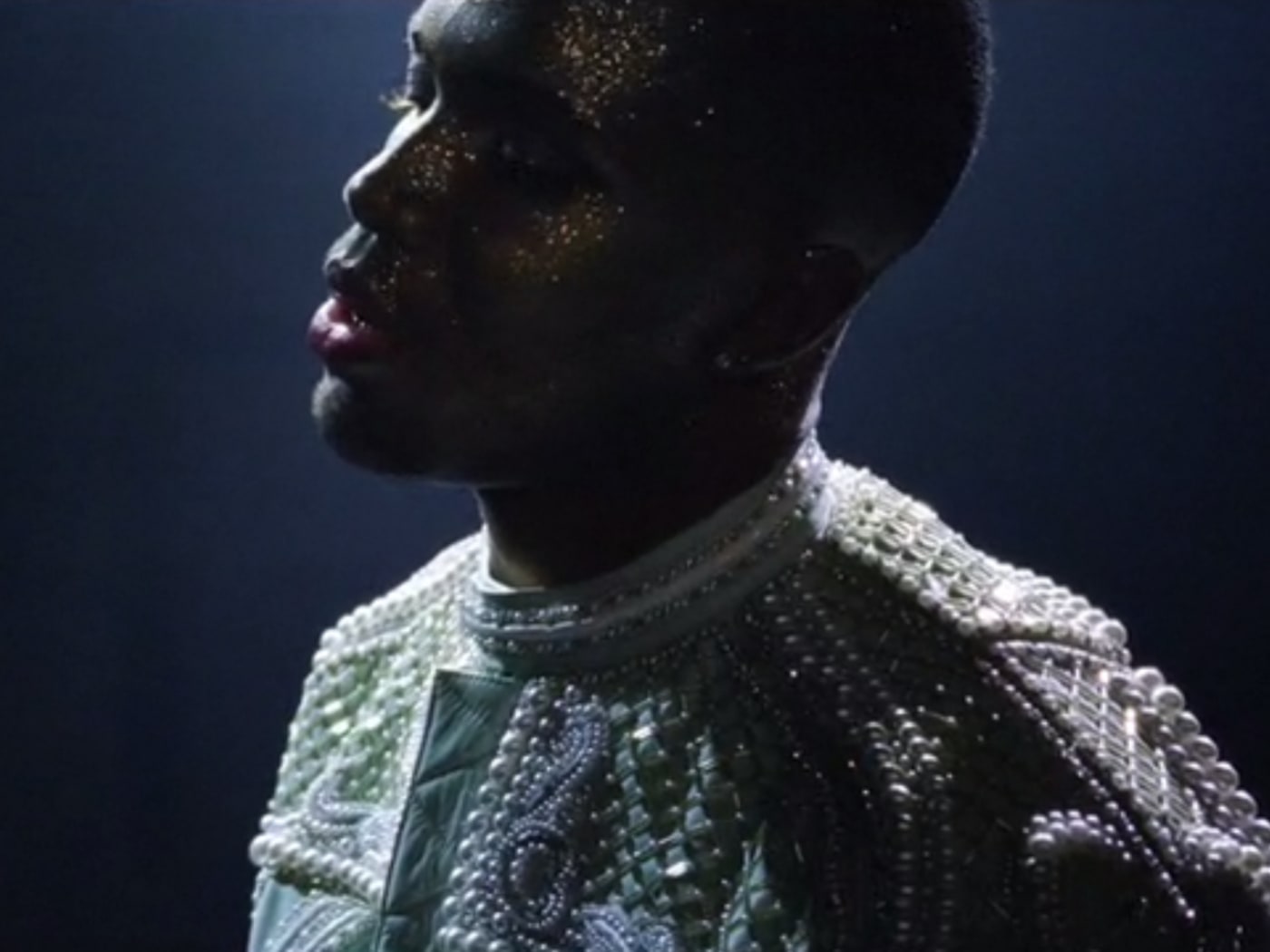 Frank Ocean in the "Nike" video