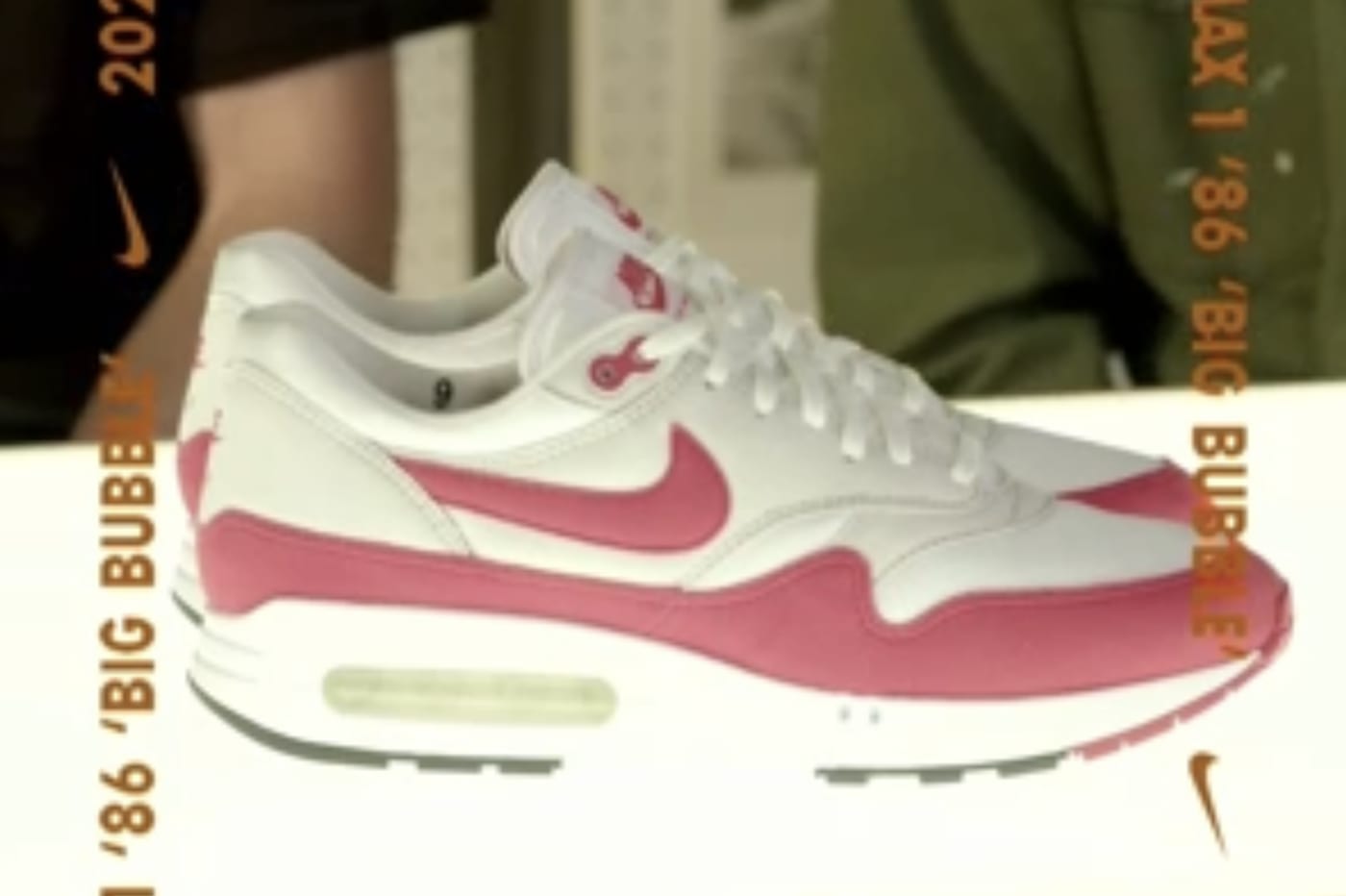 begroting roze werknemer NIke Air Max 1 Big Bubble 86 White Red OG DQ3989-100 | Complex