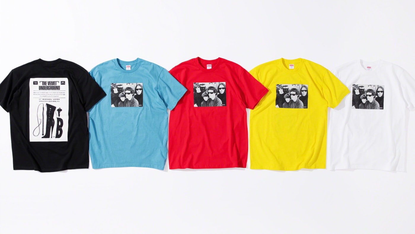 Supreme the velvet underground tee Clearance