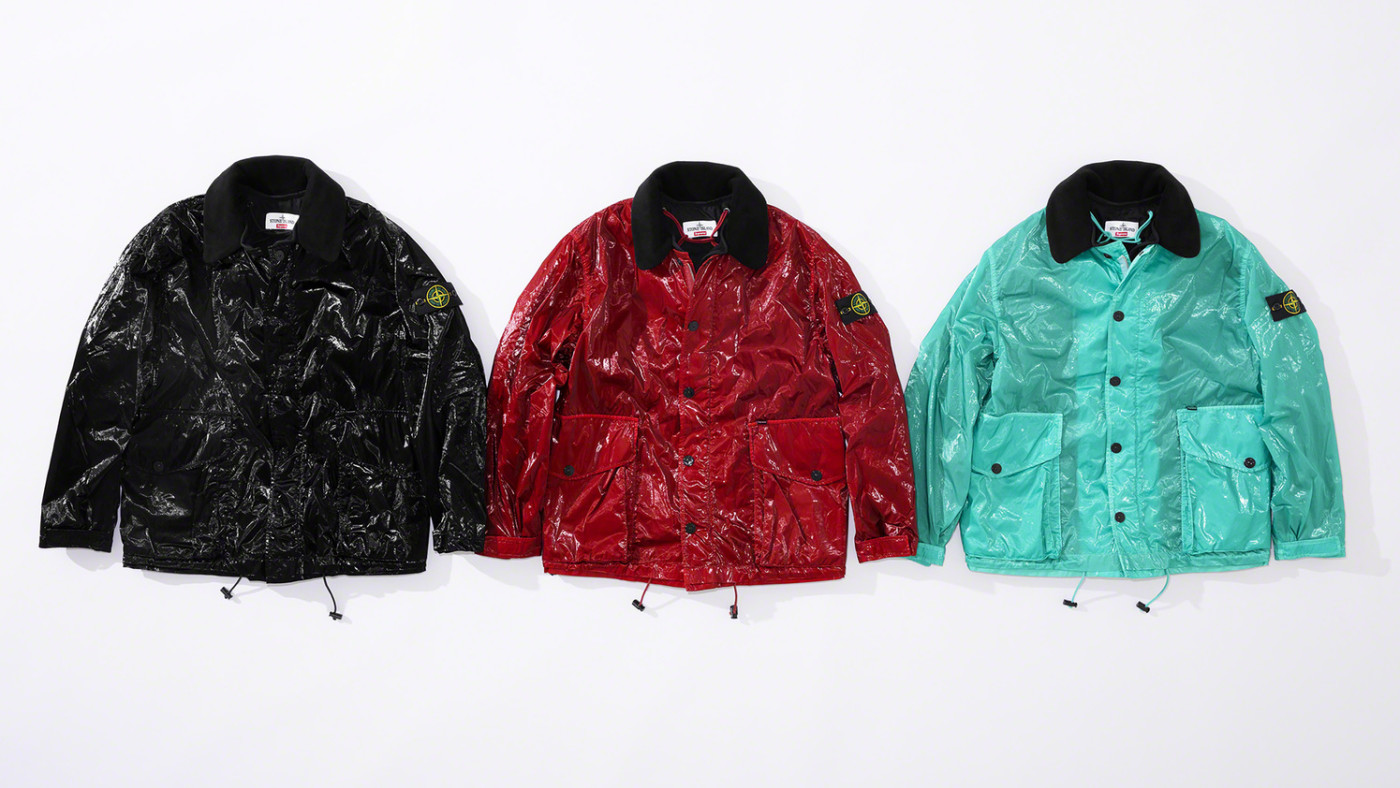 supreme x stone island 2019