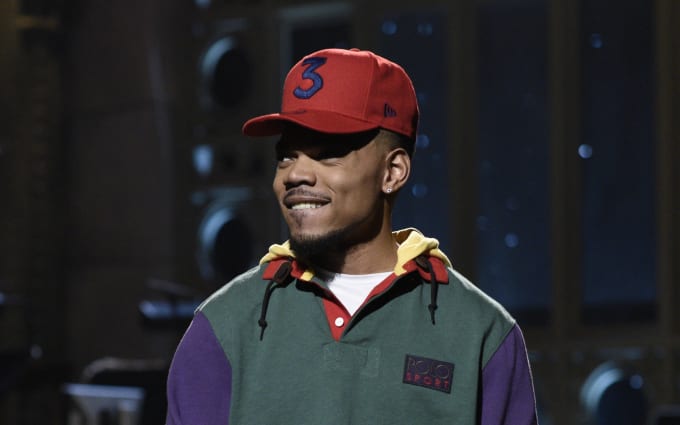 chance the rapper on friday