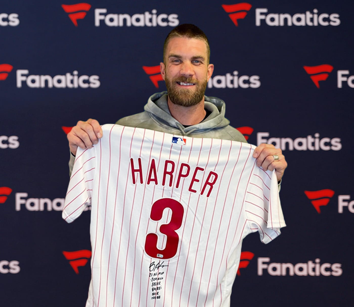 Bryce Harper Philadelphia Phillies Fanatics Interview | Complex