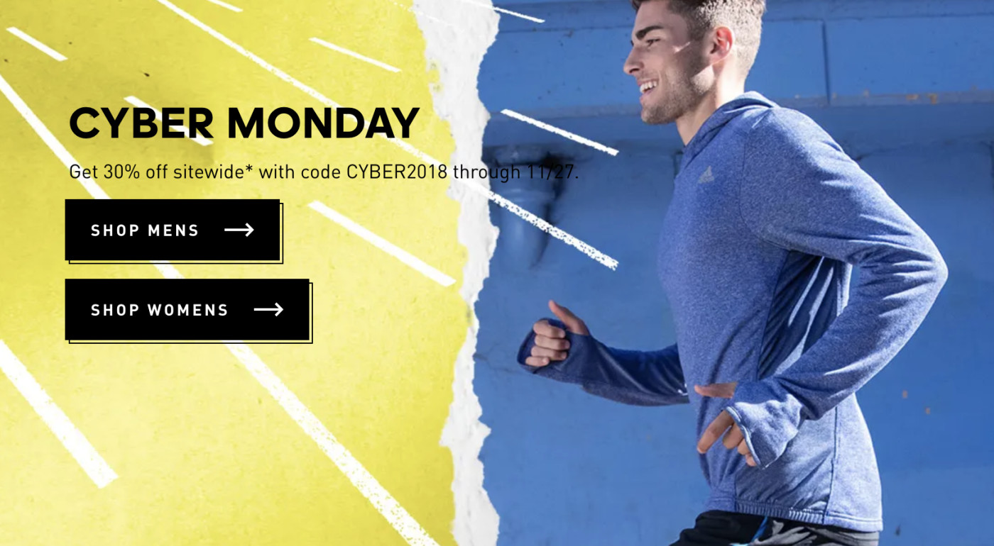 adidas cyber monday promo code