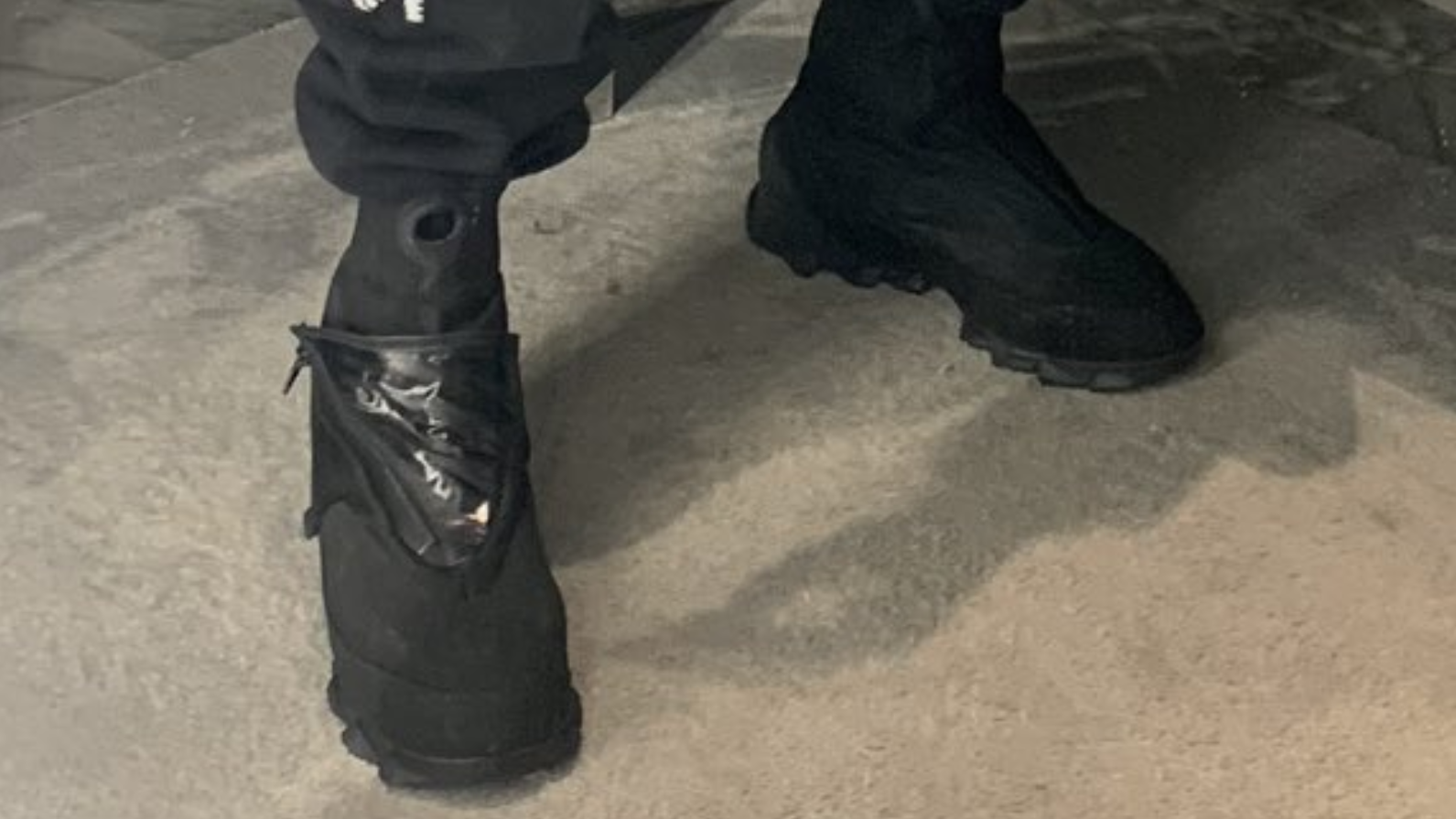 Did Kanye West Debut New Yeezy Boots?