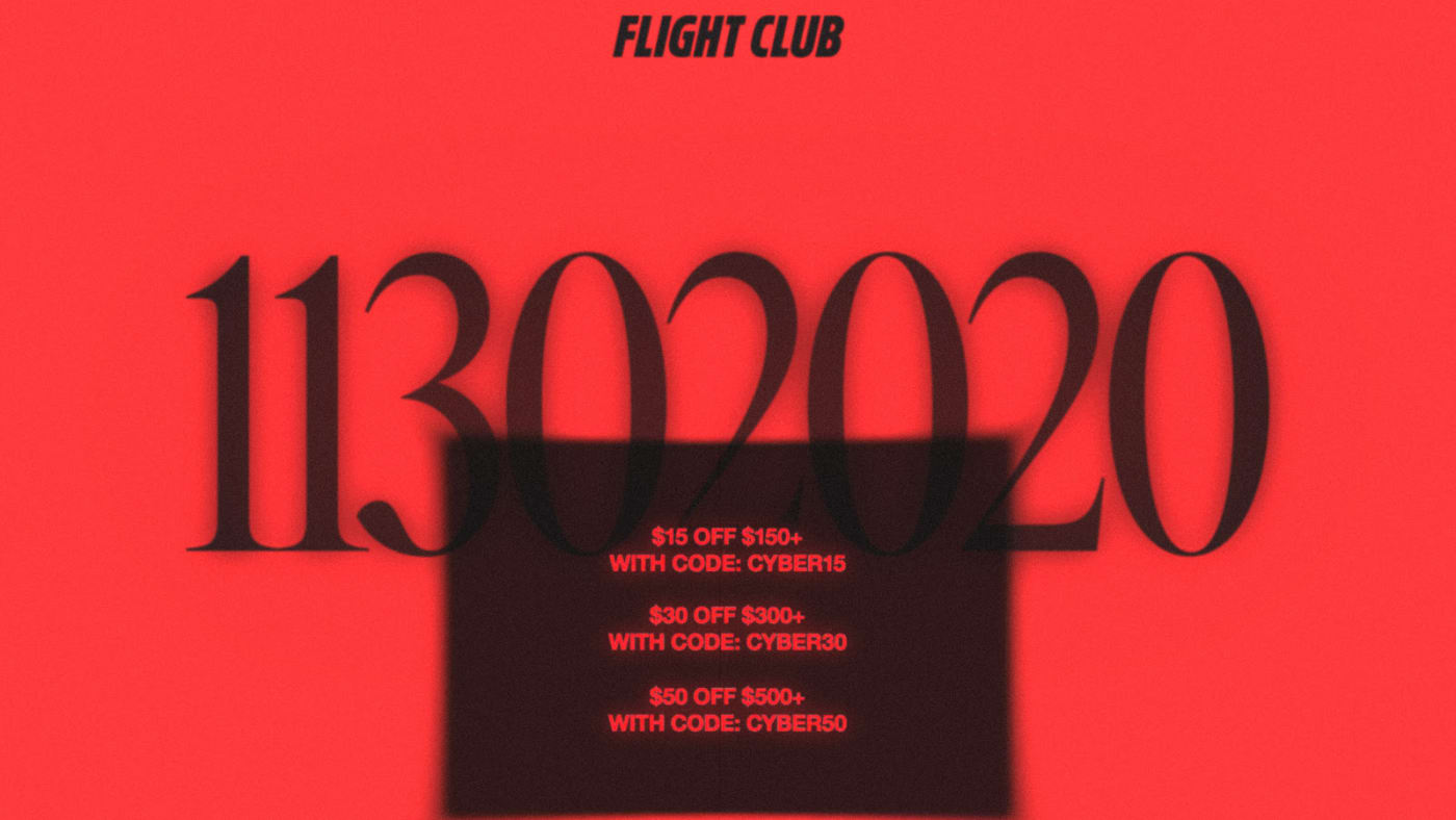flight club cyber monday