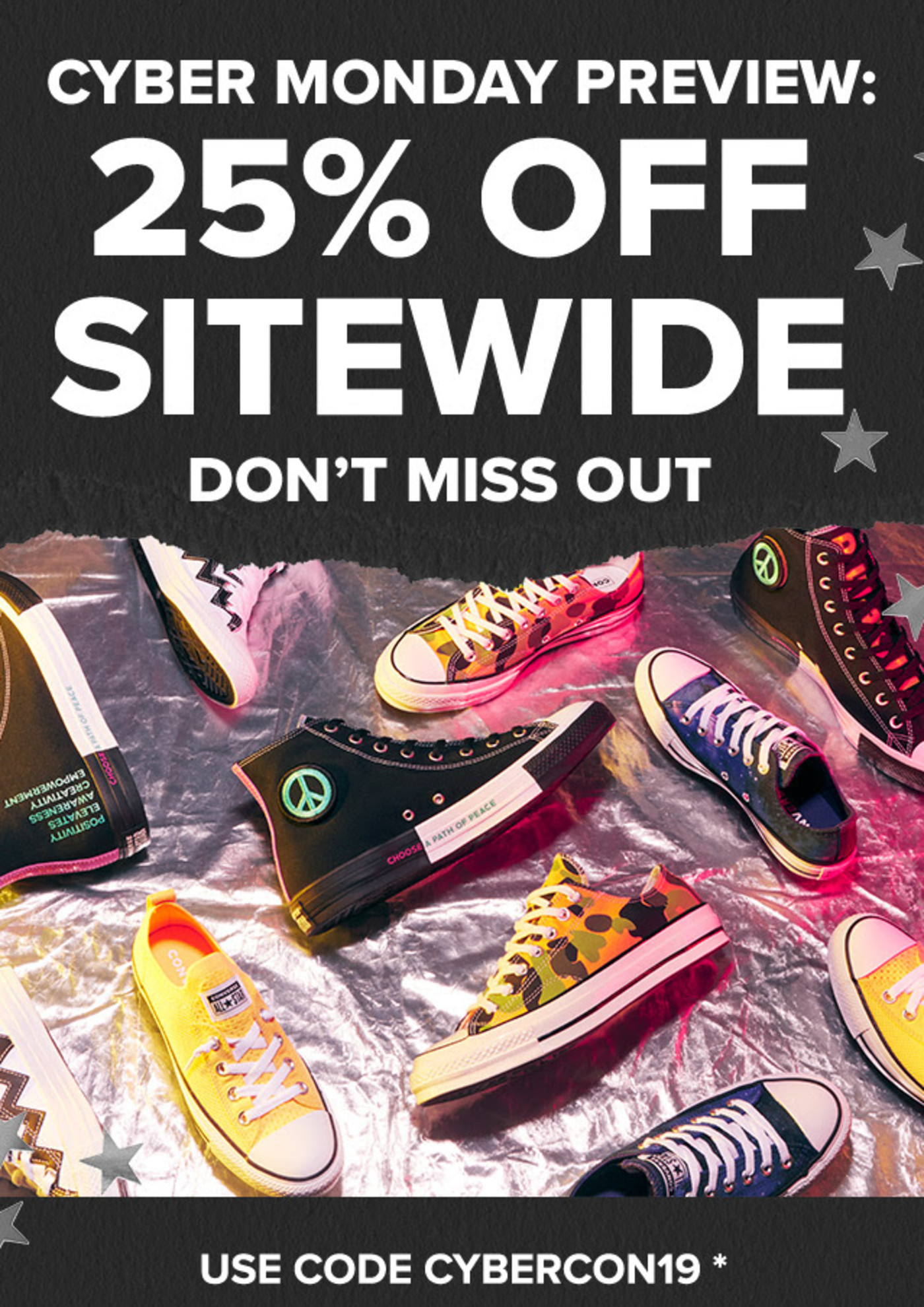 Converse cyberday 2018 shop