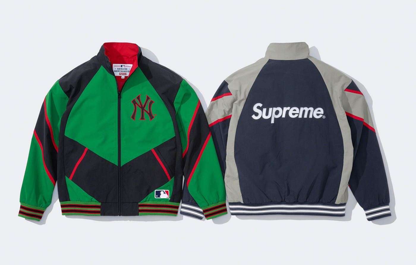 SUPREME×NEWYORK YANKEES トラックジャケット - アウター