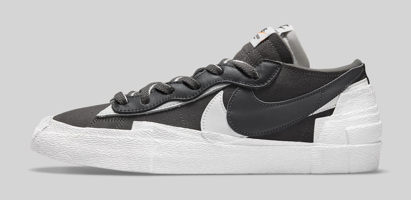 Sacai x Nike Blazer Low 'Iron Grey' DD1877-002 Lateral