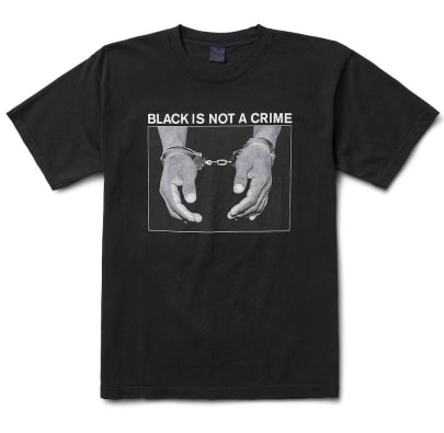 Xingjue Mens Short-Sleeve Crewneck Black Lives Matter Printed T-Shirt 