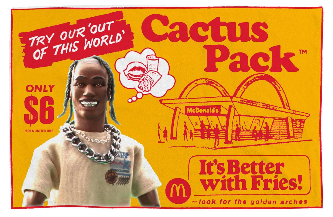 10 Best Travis Scott Cactus Jack x McDonald's Merch Items | Complex