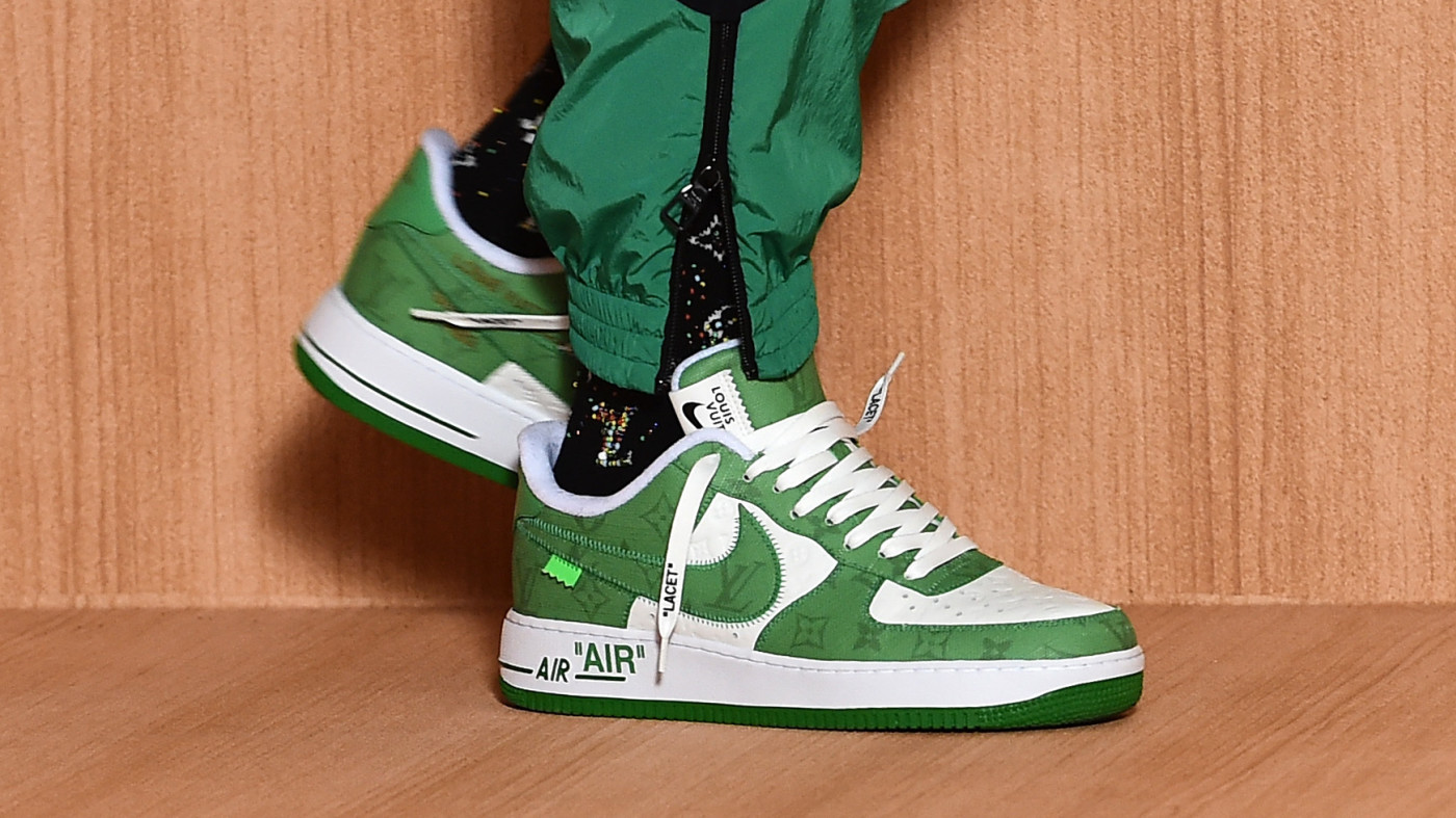 Virgil Abloh Debuts New Louis Vuitton x Nike Air Force 1 Spring