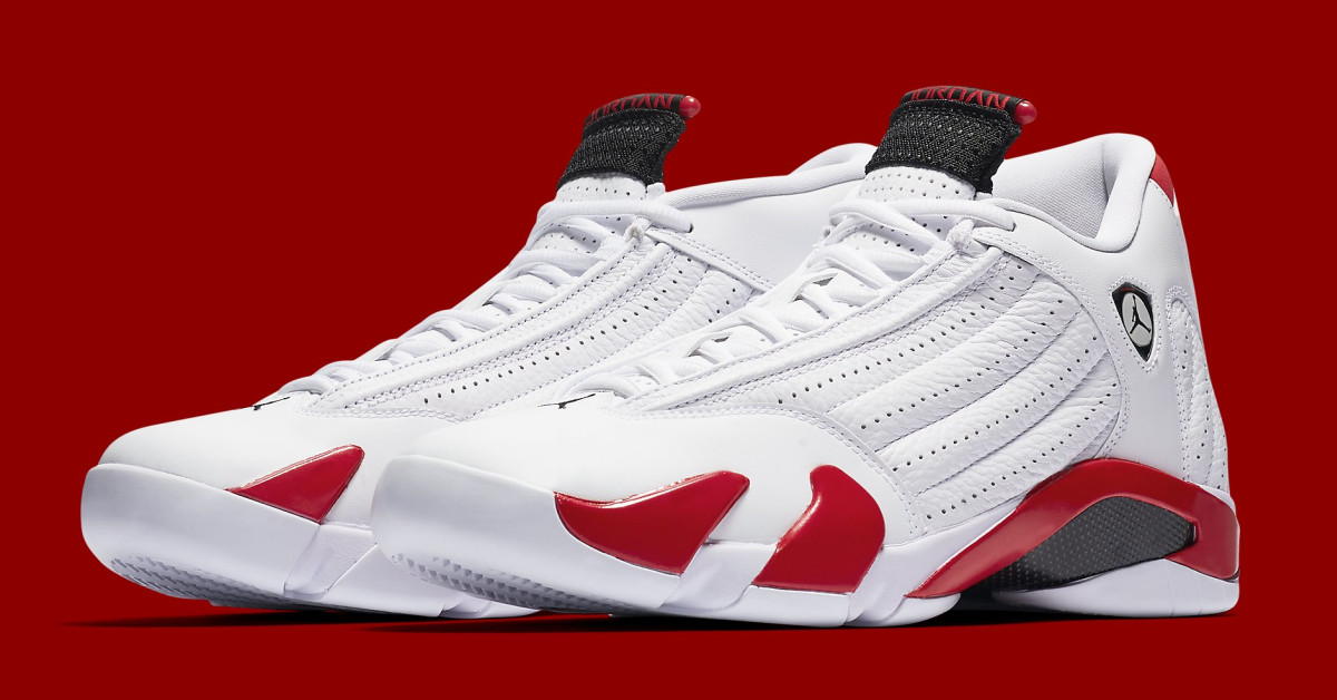 candy cane jordan 14 release date