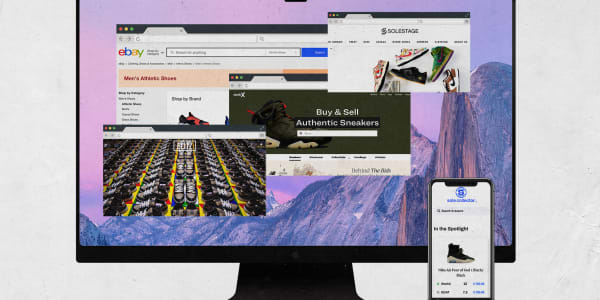 shoe resell website