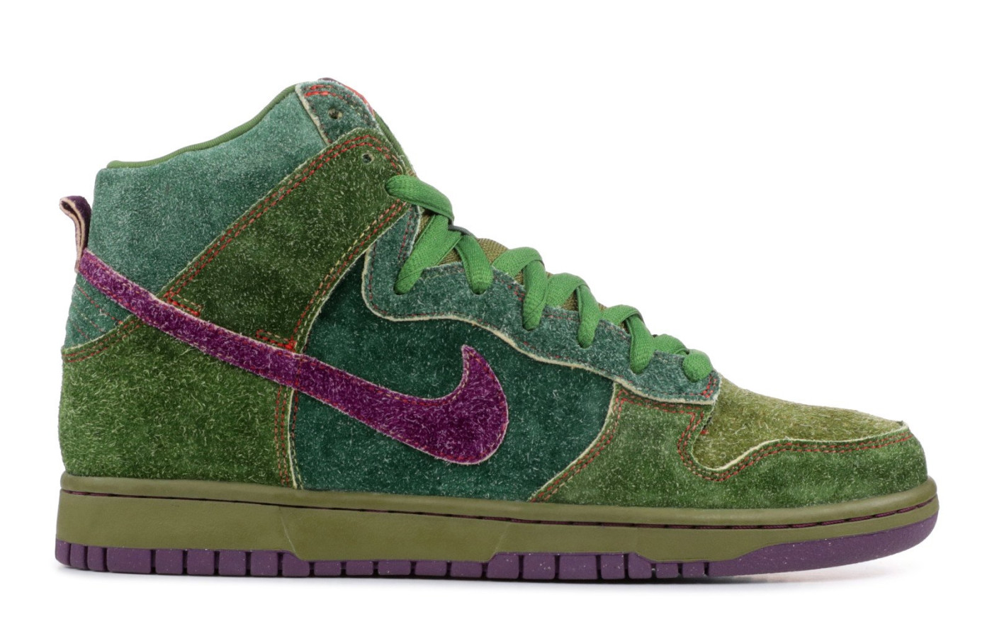 sb dunk high skunk