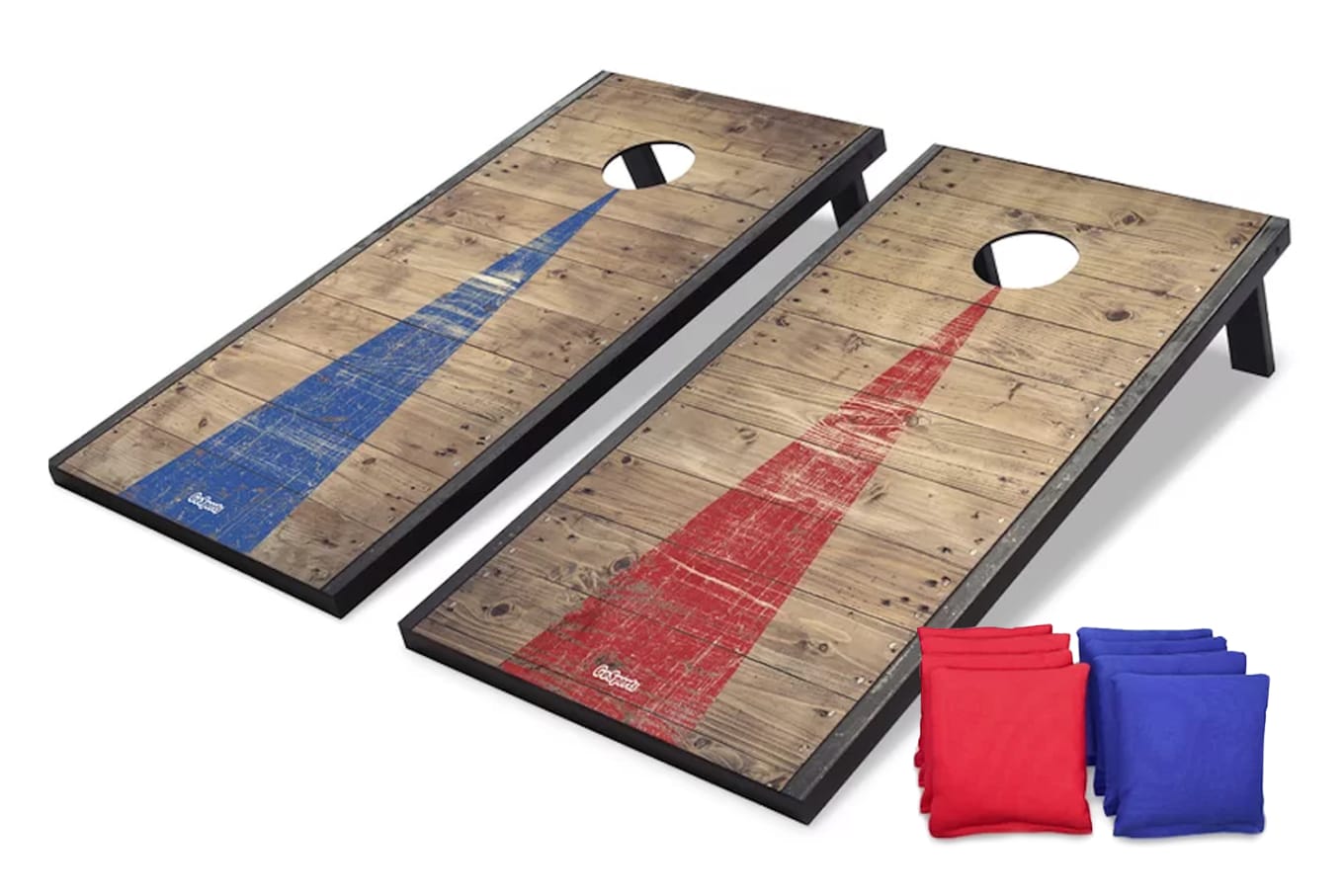 wayfair.com | Rustic Decal Cornhole Board with Carrying Case