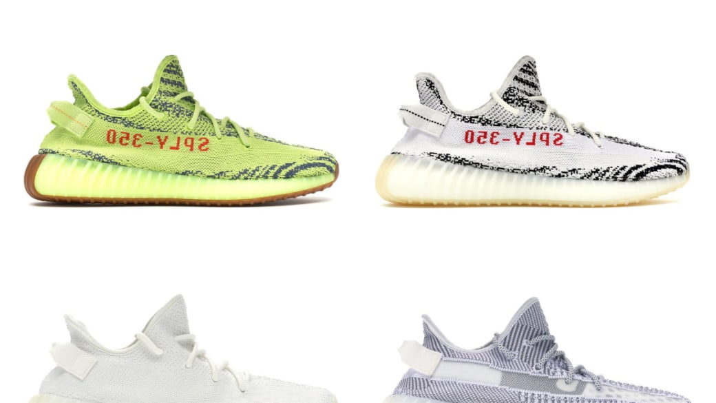 blue tint yeezy raffle