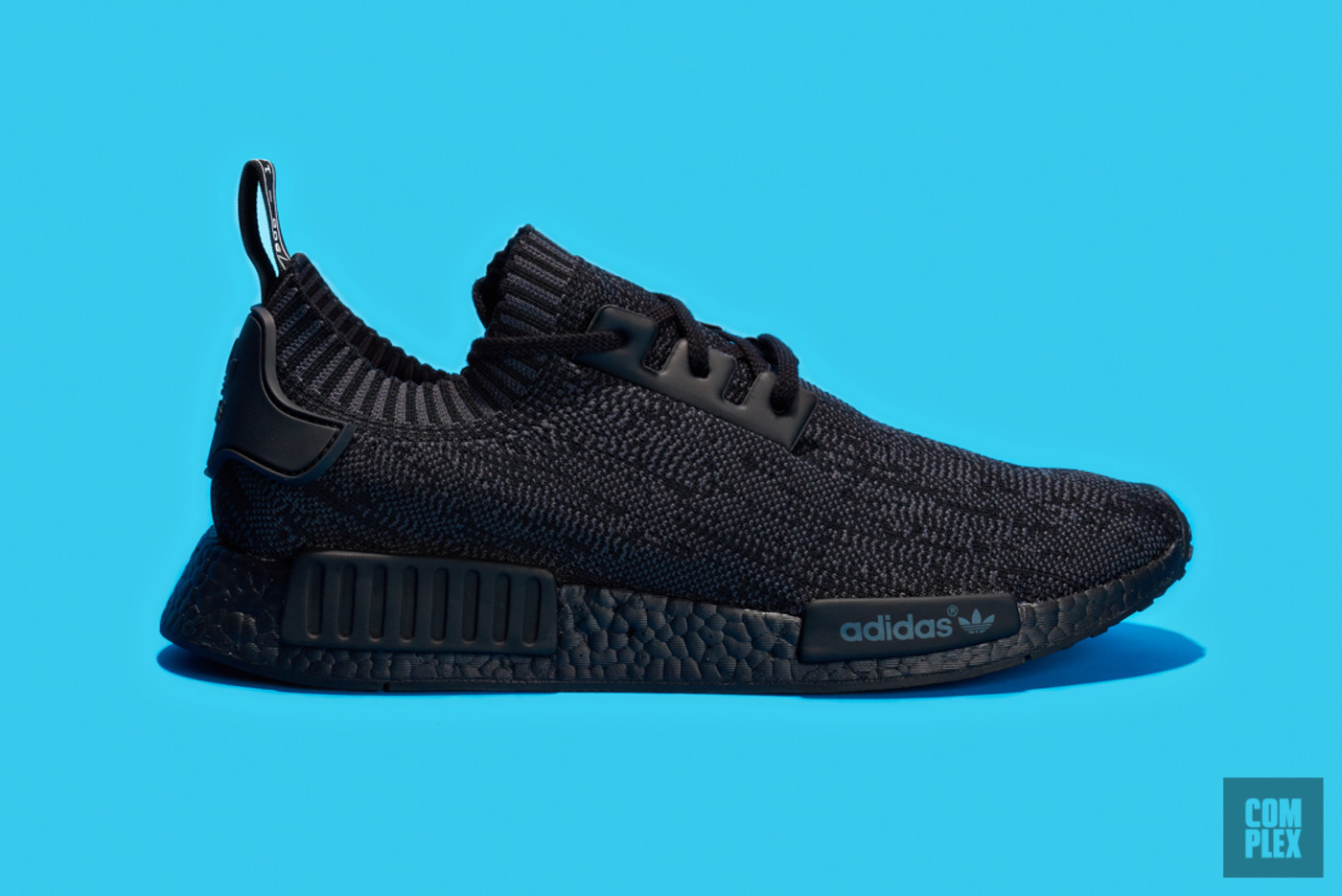 adidas nmd triple black friends and family