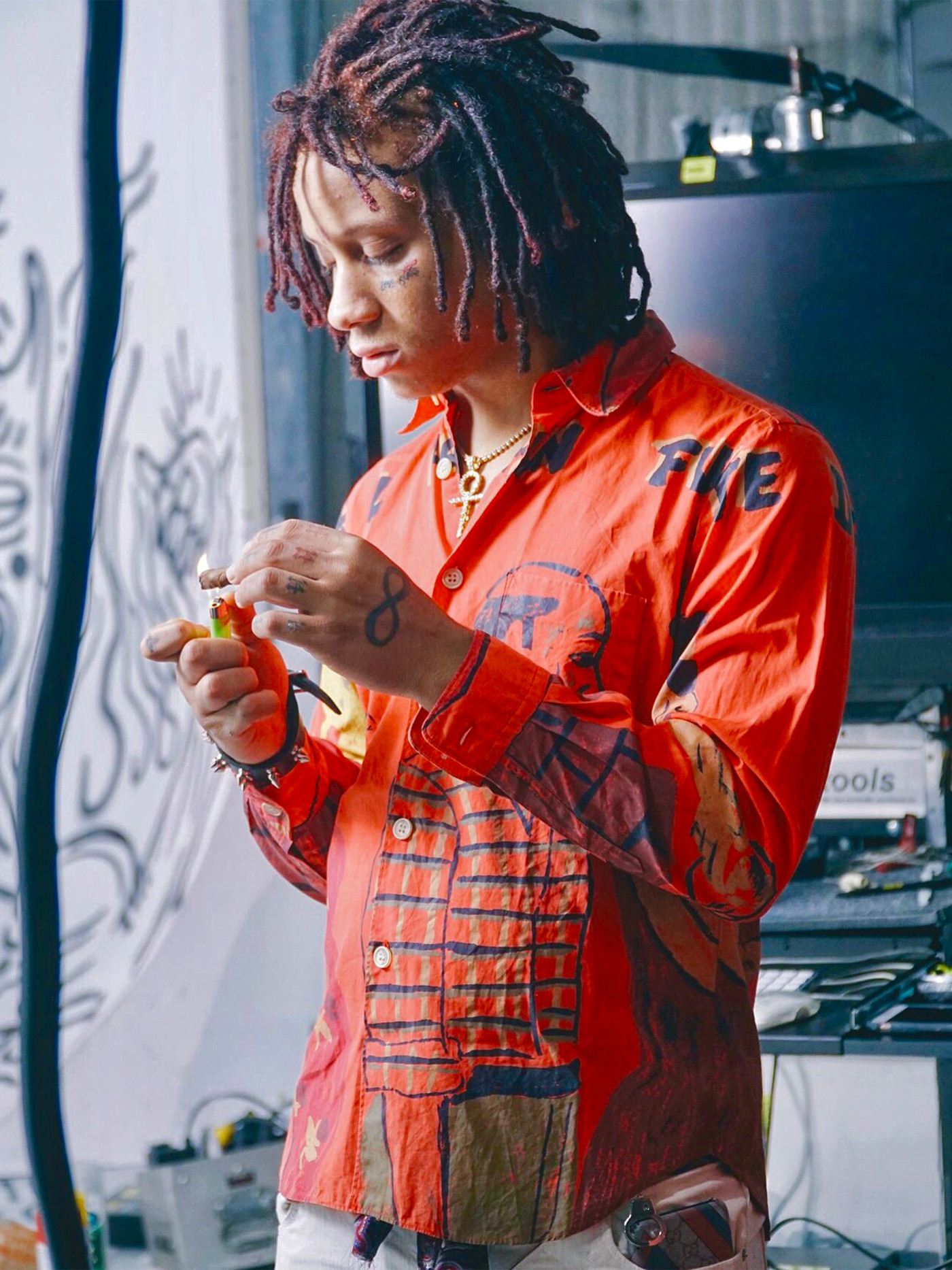 Kirkegård ufuldstændig ingen forbindelse Trippie Redd and Travis Scott Connect on “Dark Knight Dummo” | Complex