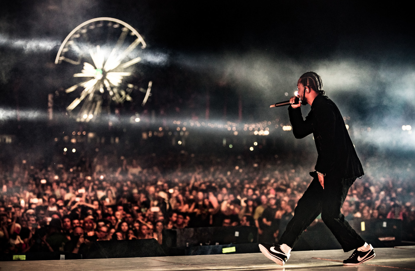 kendrick lamar wearing cortez