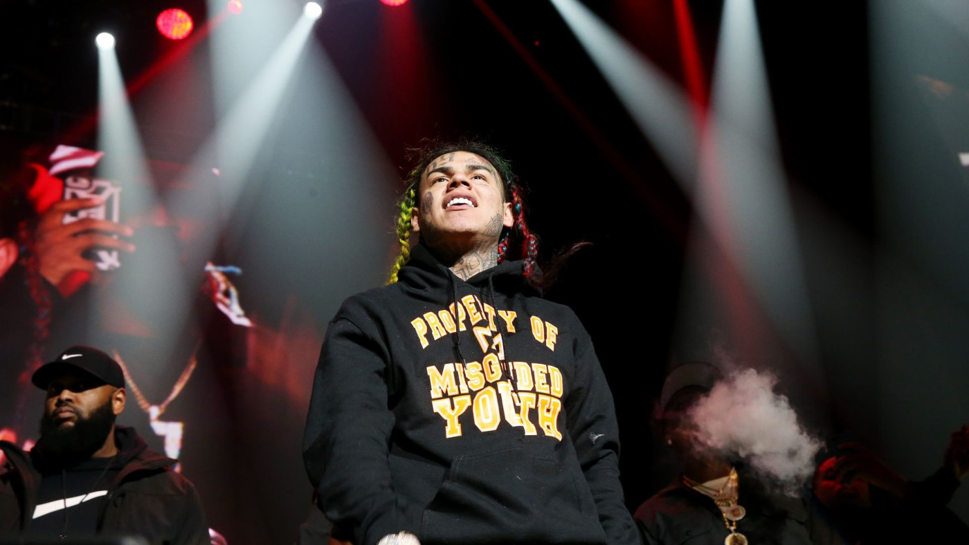 6ix9ine Reportedly Relocates Home After Address Leaks Complex