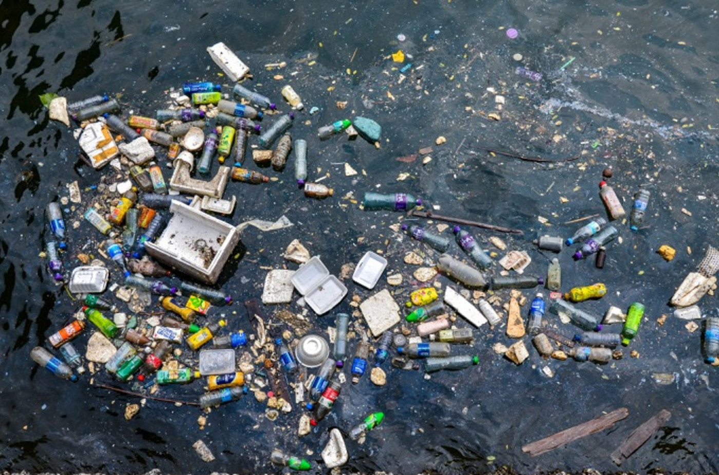 Floating Trash Island Between Hawaii and California Now Made of 1.8