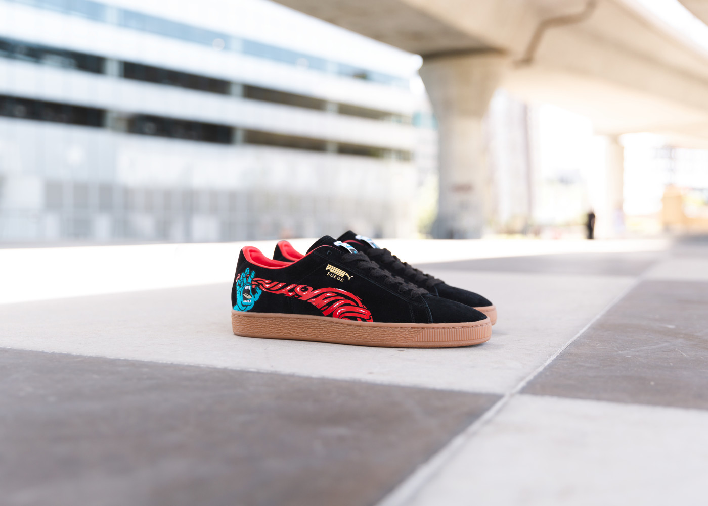 Tenis puma suede santa cruz sales