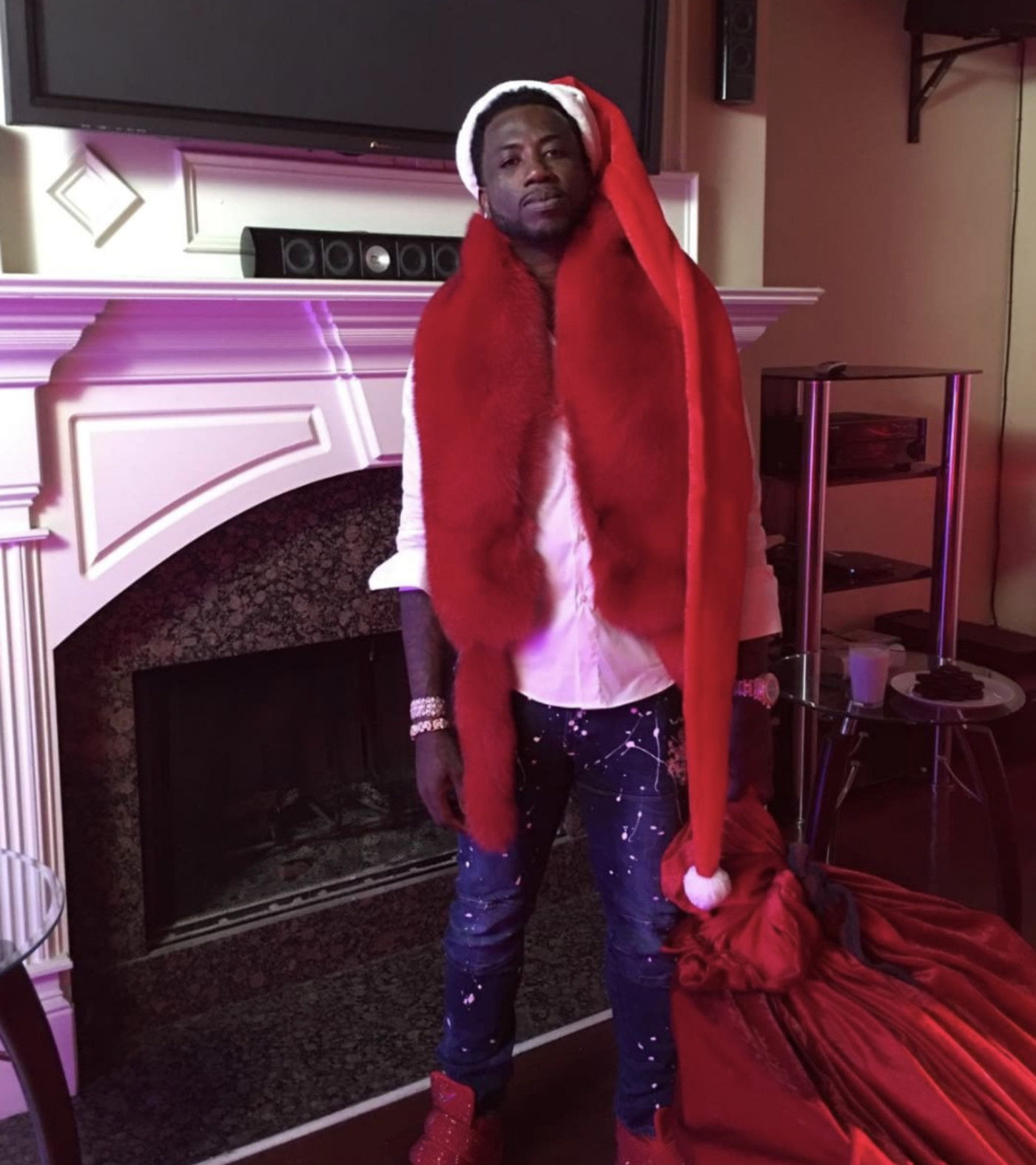 Gucci Mane Launches Exclusive East Atlanta Santa Merch | Complex