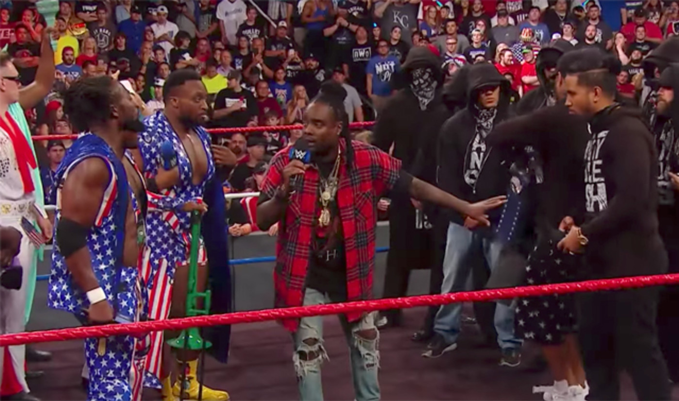 Rap Wwe Pag Sex Vidyous - Watch Wale Host an Epic Rap Battle on 'WWE Smackdown Live' | Complex