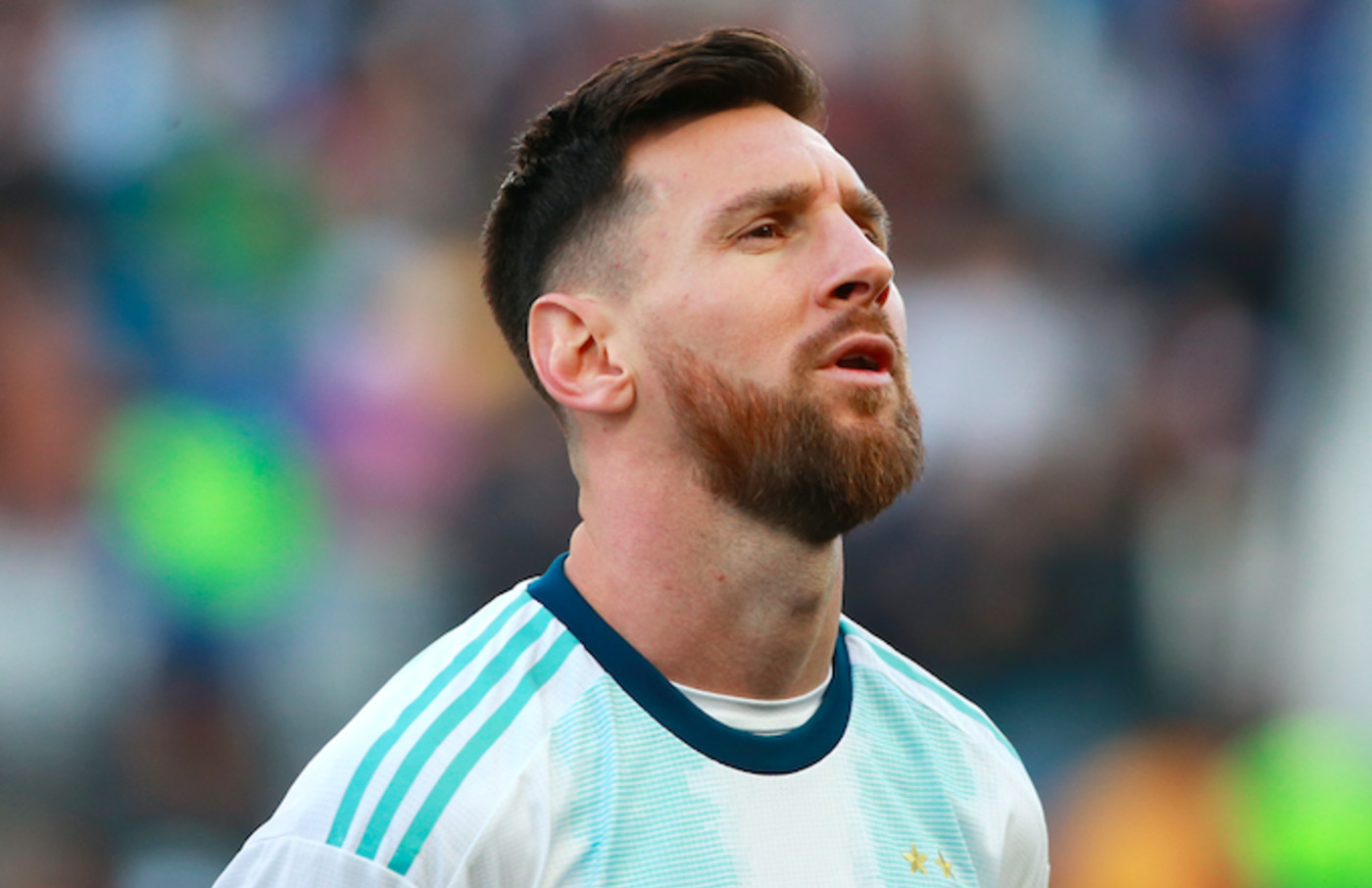 Lionel Messi Receives Second Red Card Of His Career Ove Altercation With Gary Medel Complex