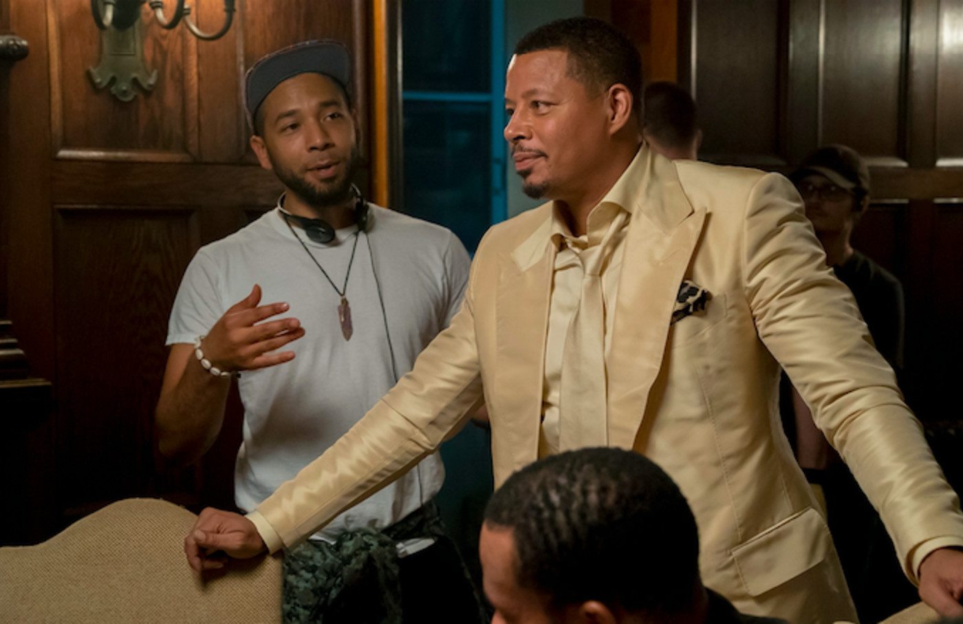 Empire Sets Up Production At The Scene Of Jussie Smollett S Alleged Attack Complex He portrayed jamal lyon on fox's tv series, empire. empire sets up production at the scene