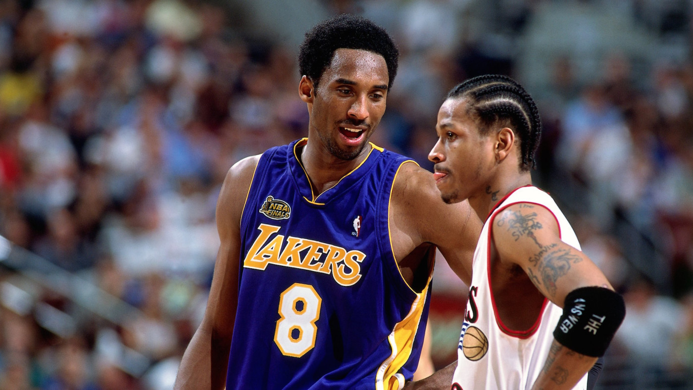 Allen iverson kobe bryant shirt hot sale