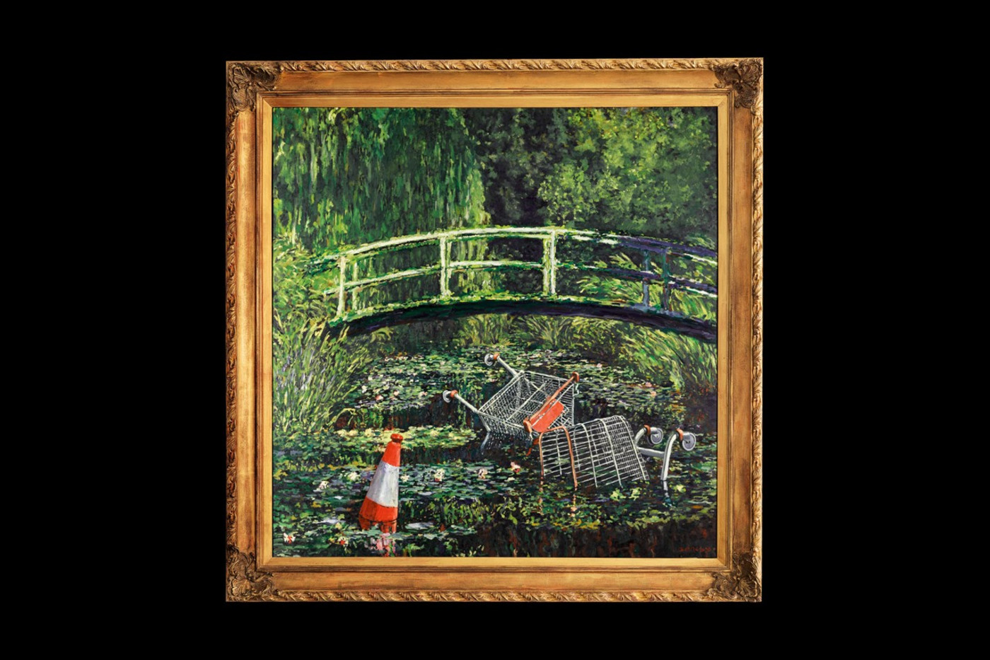 L'art. - Page 5 Banksy-show-me-the-monet-painting-sothebys-october-2020-auction-info-1