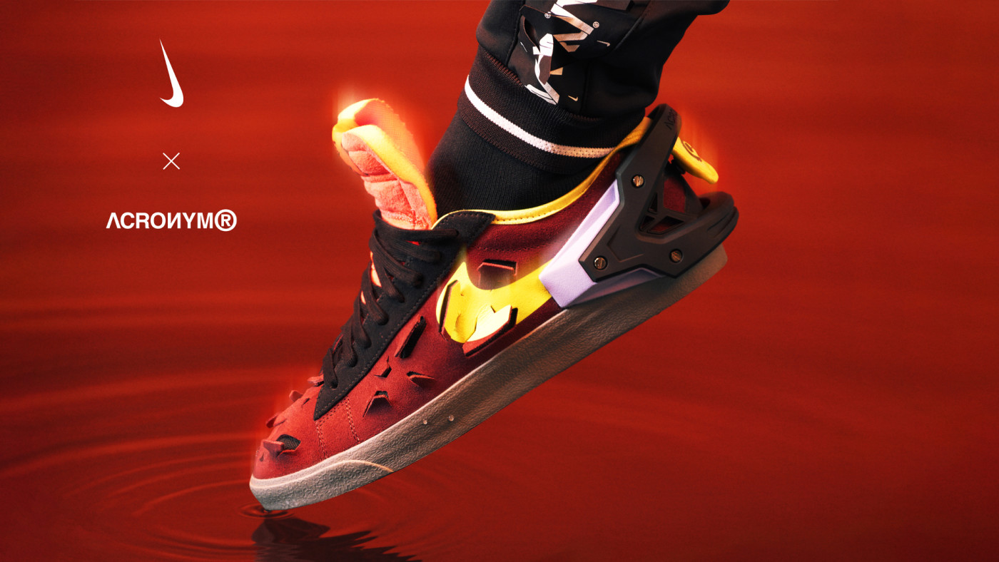Acronym Nike Blazer Low Designer
